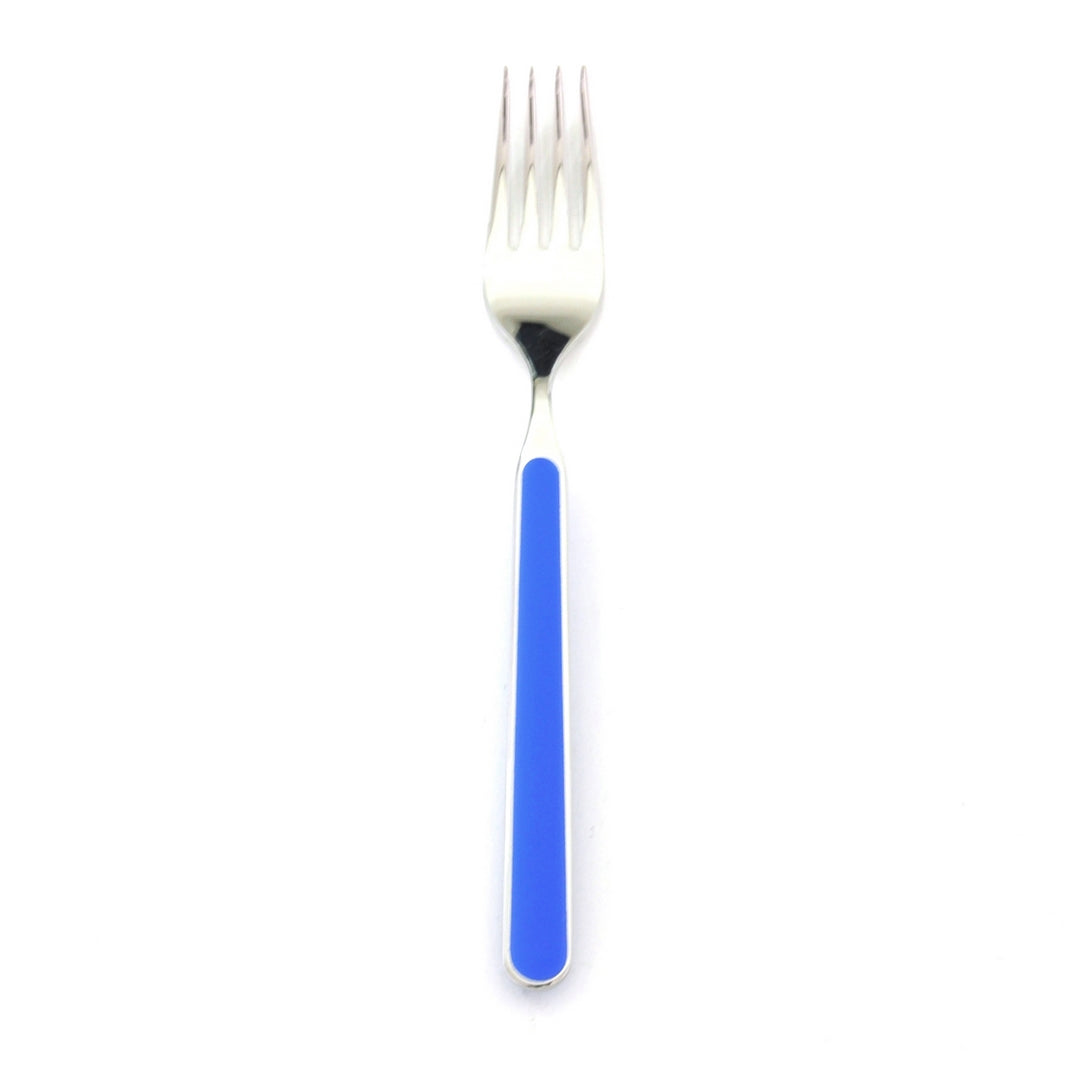 Salad Fork Electric Blue