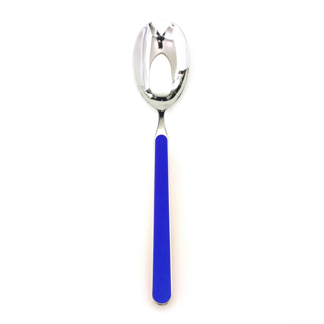 Salad Spoon Electric Blue