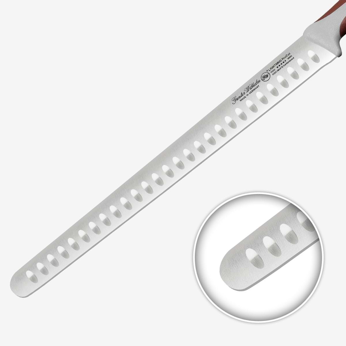 Gunter Wilhelm Thunder Slicer/Brisket Knife, 12 Inch | Brown and Grey ABS Handle SKU: 10-120-0612