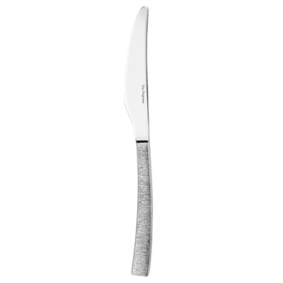 Dessert knife solid handle serrated 8? 5/16