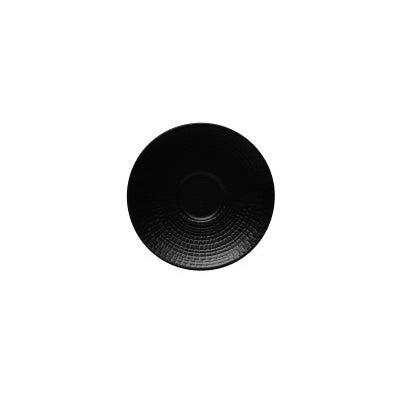 Demitasse saucer - Black 5"