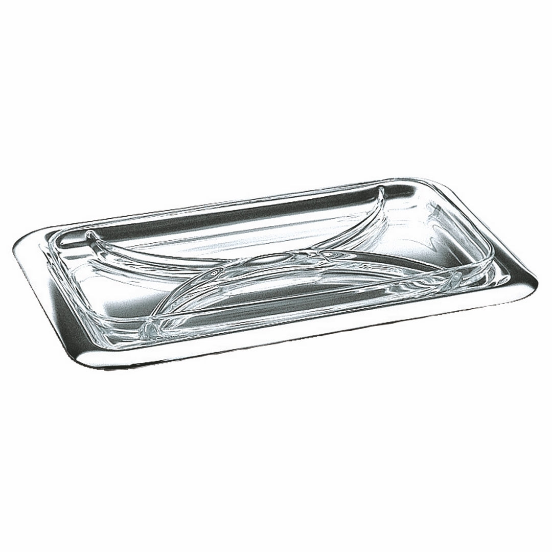 Hors D'Oeuvre Tray With 4 Compartments; L: 15-7/8" W: 10-7/8"