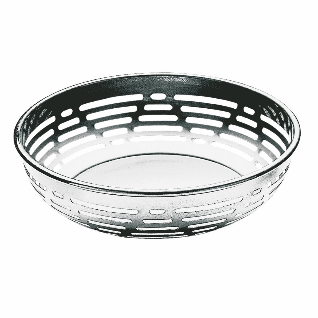 Fretworked Basket; D: 8-5/8" C: 50-3/4 Oz.