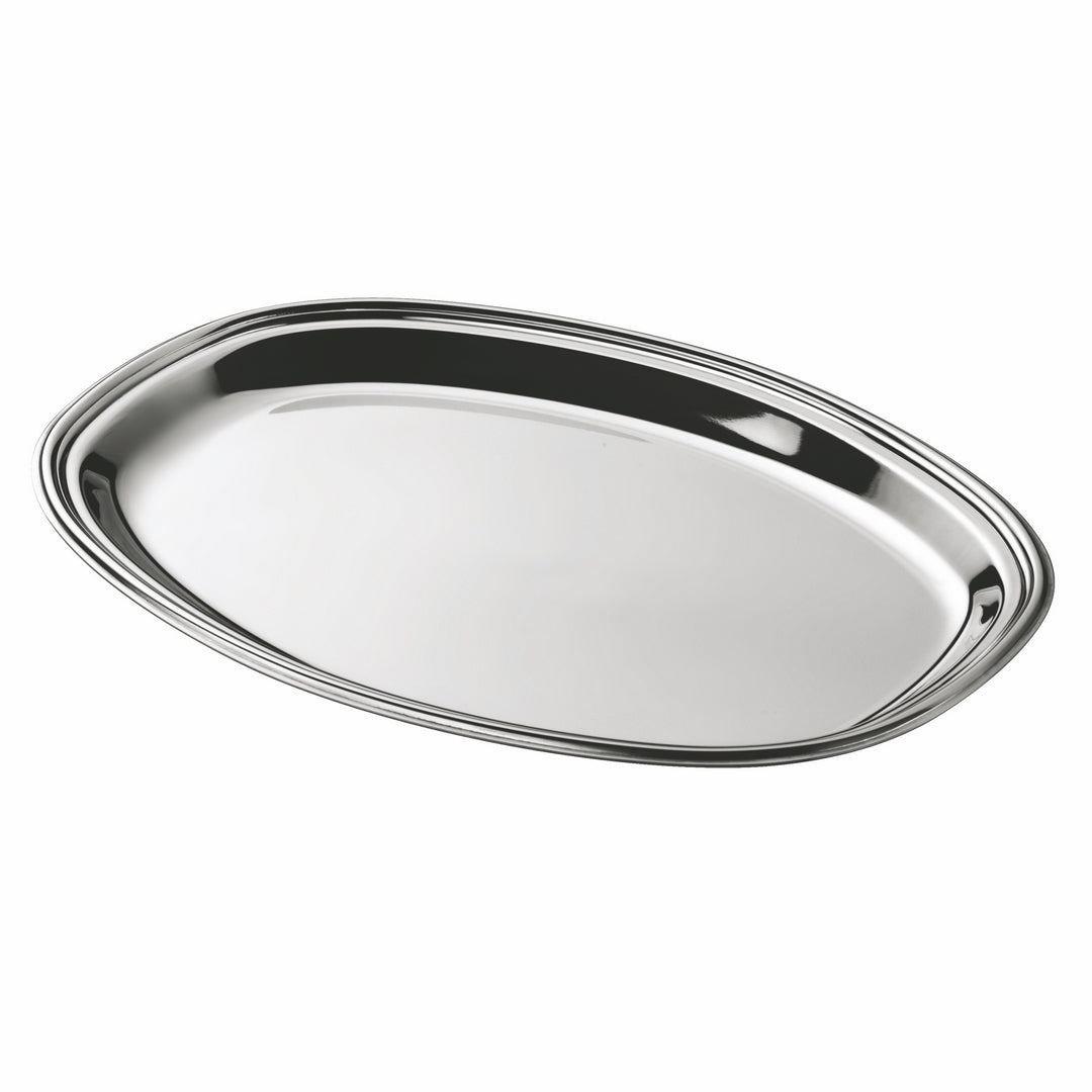 Oval Tray, L: 12-1/8" W: 8-3/4"