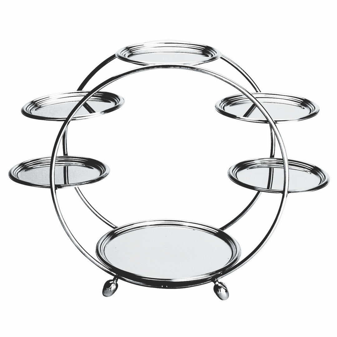 Presentoire ; A D: 5-1/8" (X5) + B D: 7-1/2" ( X 1)