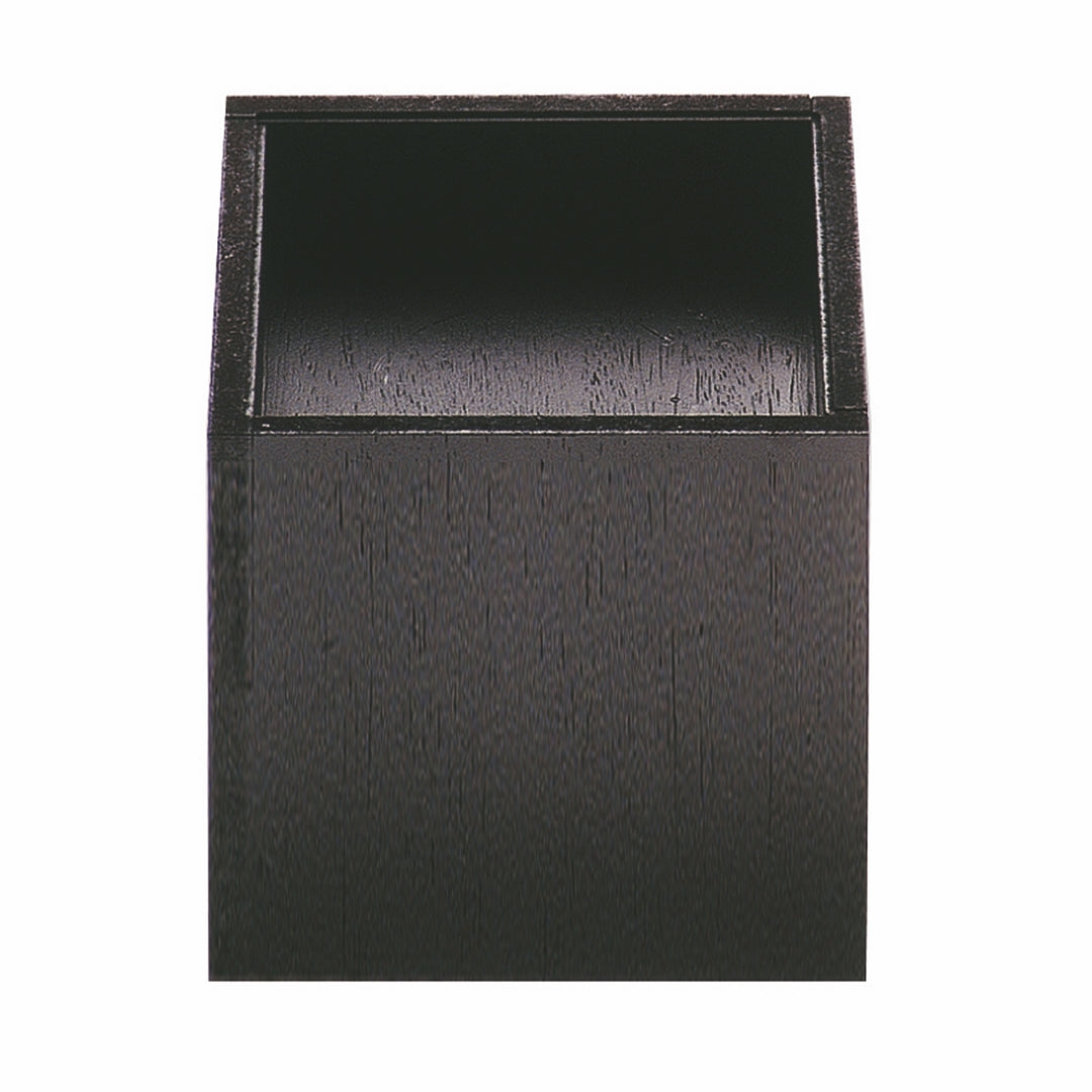 Wenge Wood Finish Square Bowl; L: 2-3/8" W: 2-3/8" Wenge'