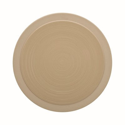Round Dinner plate 10" 1/4 - Beige 10" 1/4