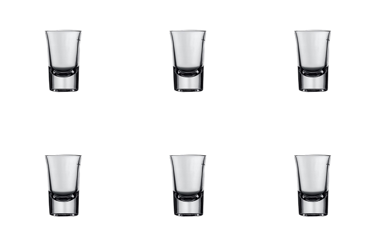 mammoet-borrelglas-budgetline-bostonshot-3-5-cl-transparant-6-stuks_