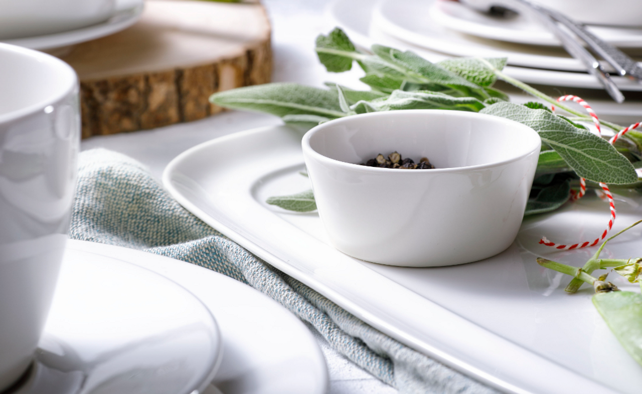 Maastricht Porselein Schaal Lux 066 8 см 10 кл Offwhite