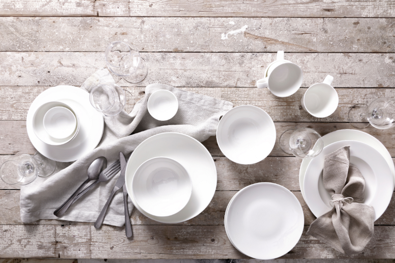 Тарелка Maastricht Porselein купе Blanc De Blancs 18 см Белый