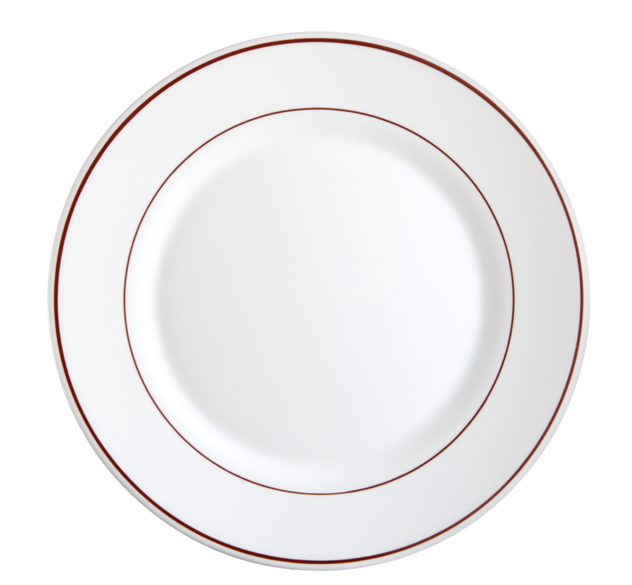 Arcoroc Bord Arcopal Bordeaux 23,5 см Hardglas Offwhite Rood 