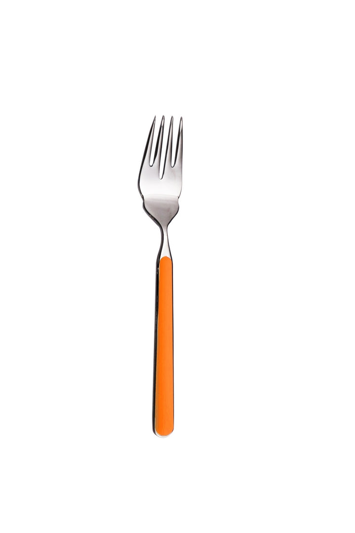 Table Fish Fork Orange 