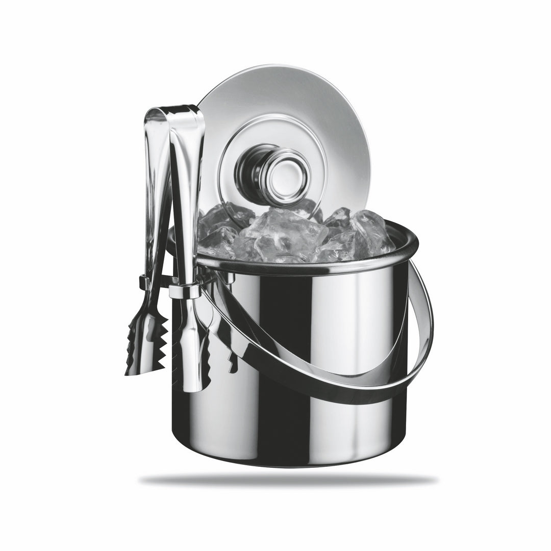 Insulated Ice- Bucket With Handle And Tongs For Ice C: 25-3/8 Oz