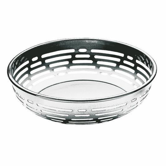 Fretworked Basket;  D: 8-5/8" C: 50-3/4 Oz.