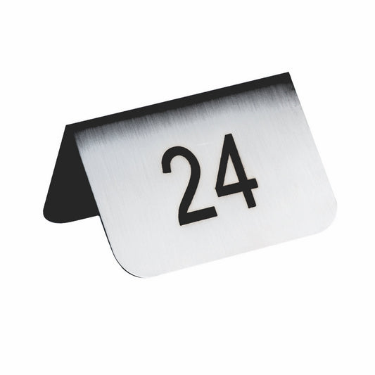 Table Number Stand L: 4-3/8" W: 3-1/2"