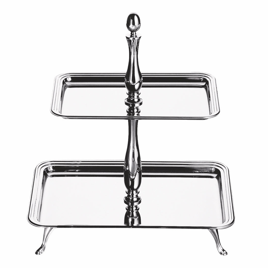 Rectangular Fruit Tray, 2 Layers;  9-1/2", 17-3/4" X 12-1/4"