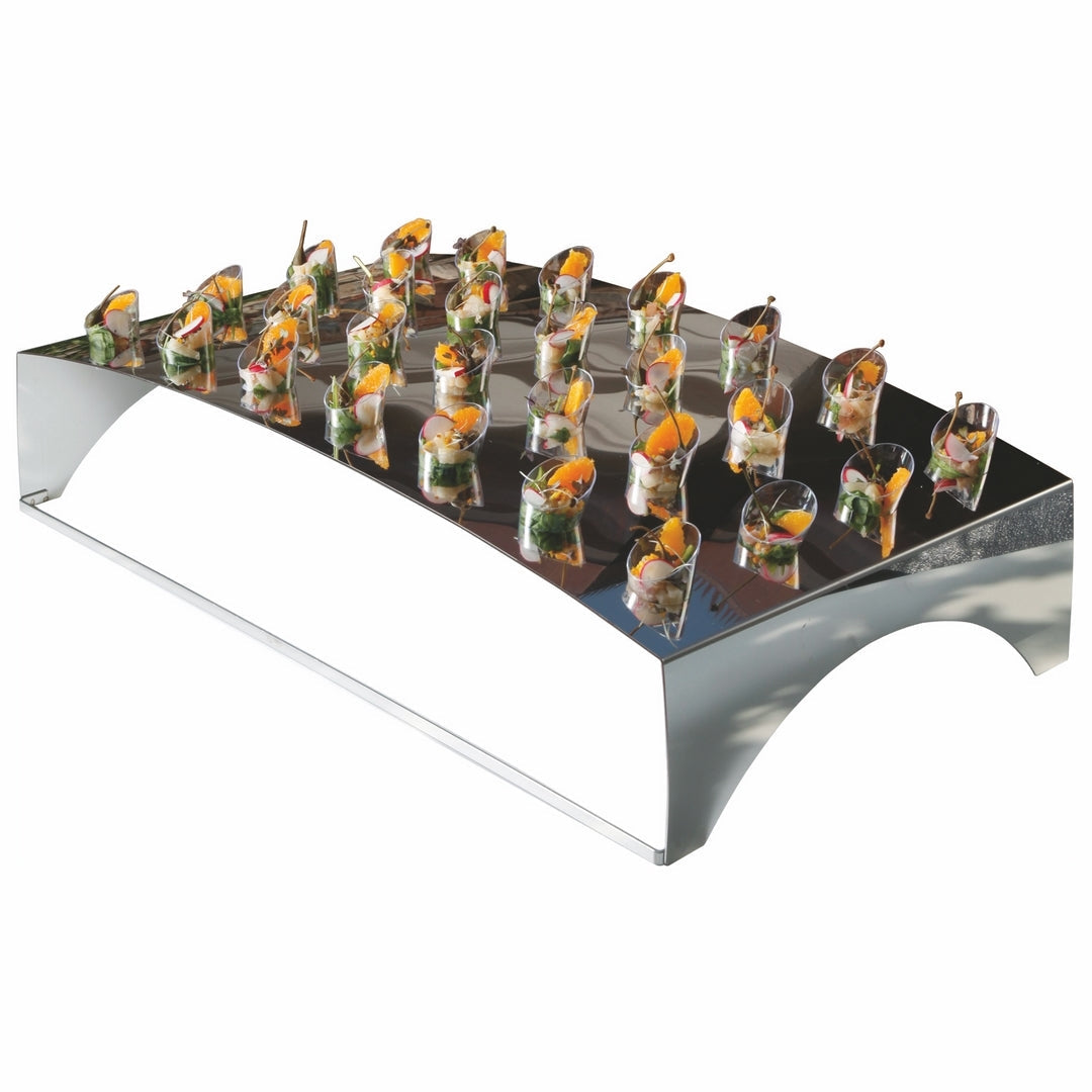 Buffet Set For Finger Food; Buffet H: 7-1/8" 28-3/8" X 16-1/4"