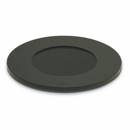 Wenge Wood Finish Round Charger;  D: 13" Wenge'