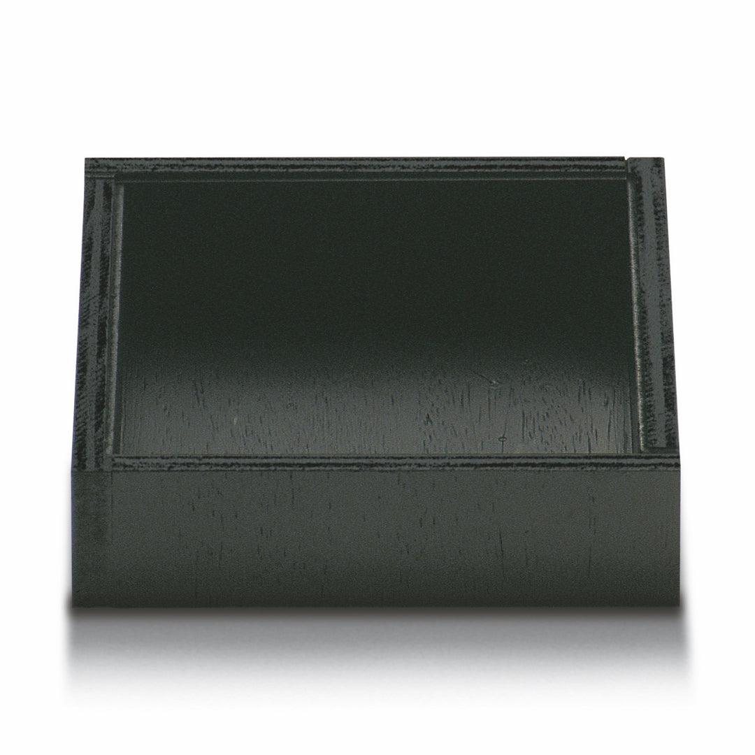 Wenge Wood Finish Square Basket;  L: 6" W: 6" Wenge'