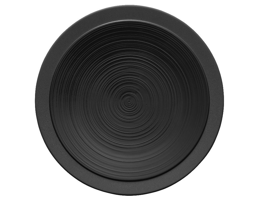 Round Presentation plate 11" 7/16 - Onyx 11" 7/16