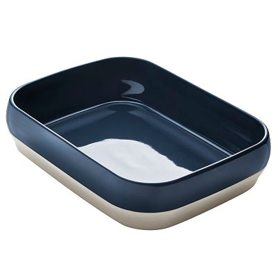 Casserole / Baker Large Dish 12 1/2" x 9 13/16" x 2 15/16" - Oven Safe - Blue 12'' 1/2 x 9'' 13/16 x 2'' 15/16