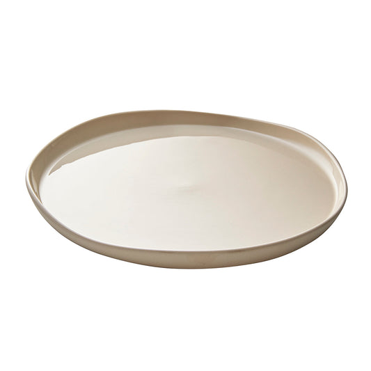 Round Dinner Plate 10 1/4" - Sand 10'' 1/4