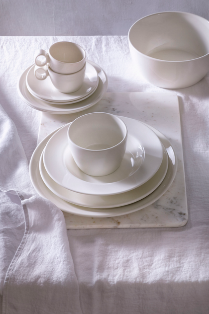 Тарелка Maastricht Porselein coupe Lux 043 25,5 см Offwhite 