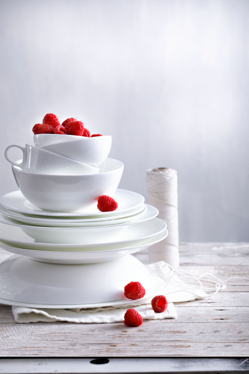 Тарелка Maastricht Porselein Blanc De Blancs 21 см Белый 