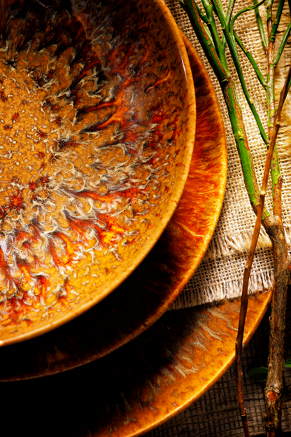 Palmer Bord diep Forest Rustique 21 см Керамогранит Брюин 