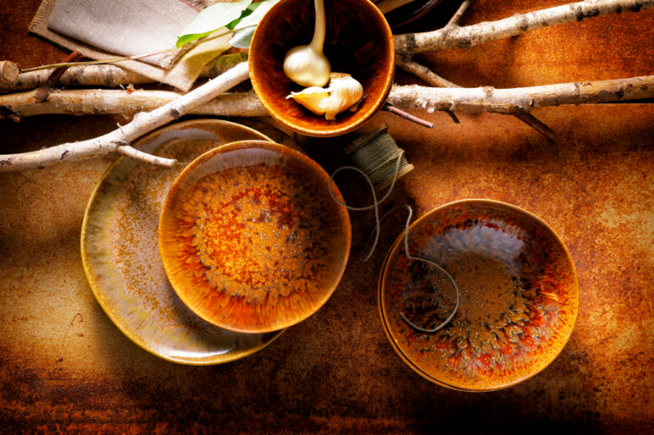 Palmer Bord diep Forest Rustique 21 см Керамогранит Брюин 