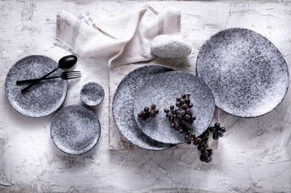 Palmer Bord Rocks 31 x 27 см Porselein Zwart 