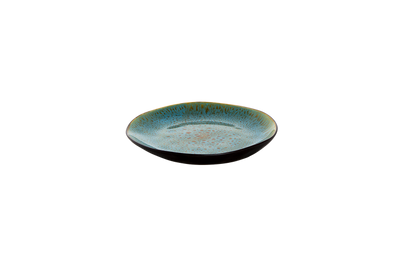 palmer-bord-lotus-20-5-cm-turquoise-zwart-stoneware-1-stuk_