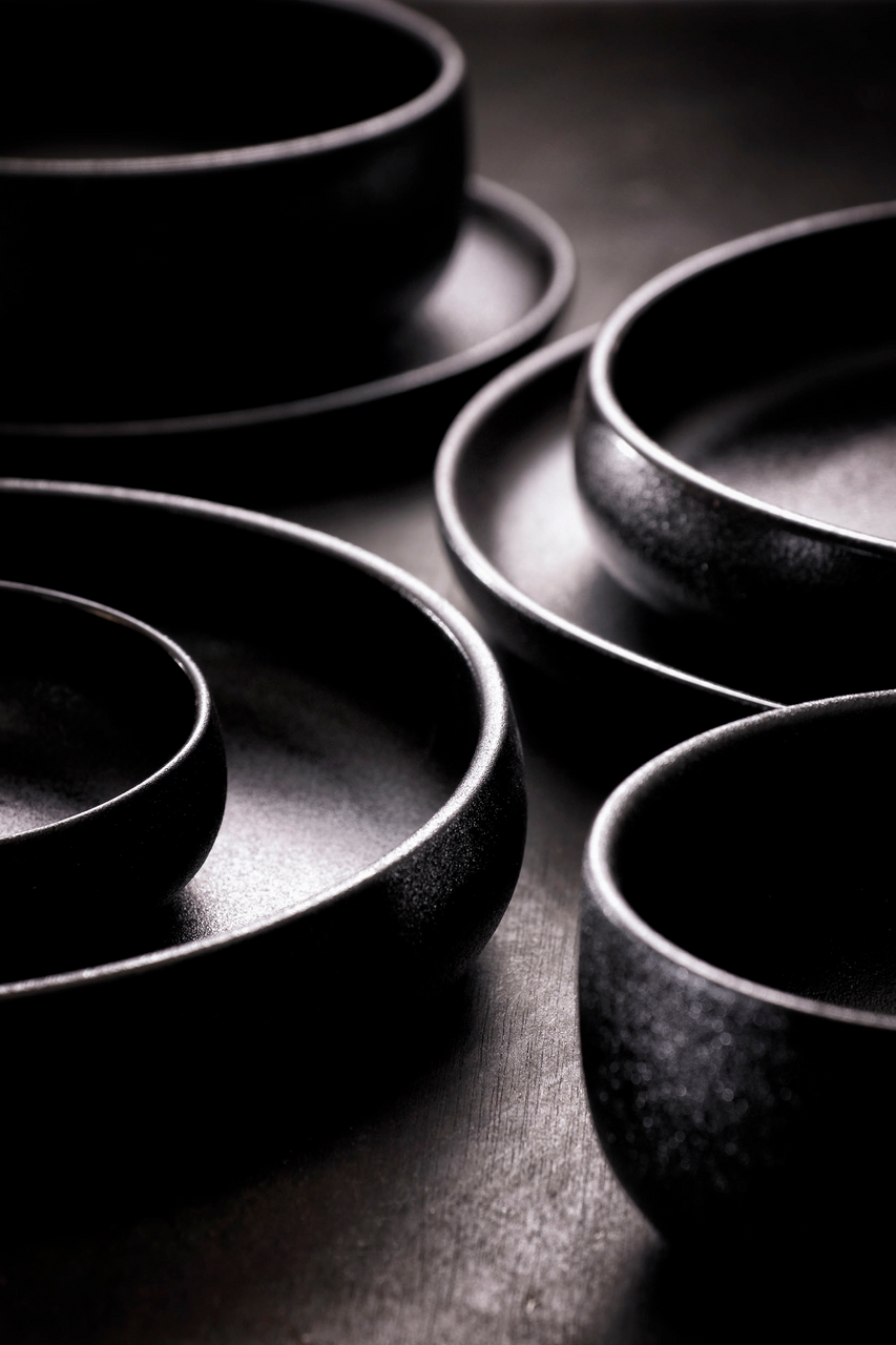 Чаша Maastricht Porselein Universe 15,5 см, черная 