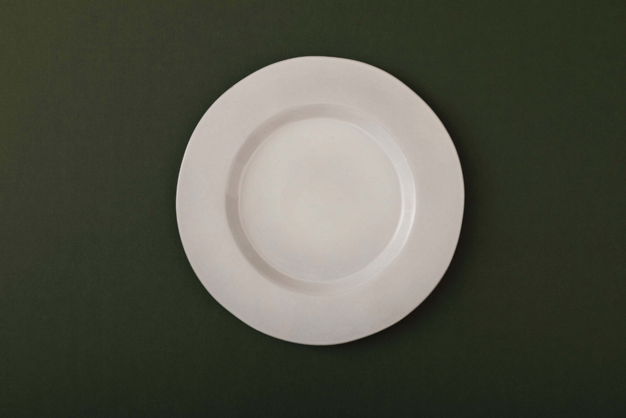 Palmer Bord Ecogres Plano 29 cm Stoneware Wit 