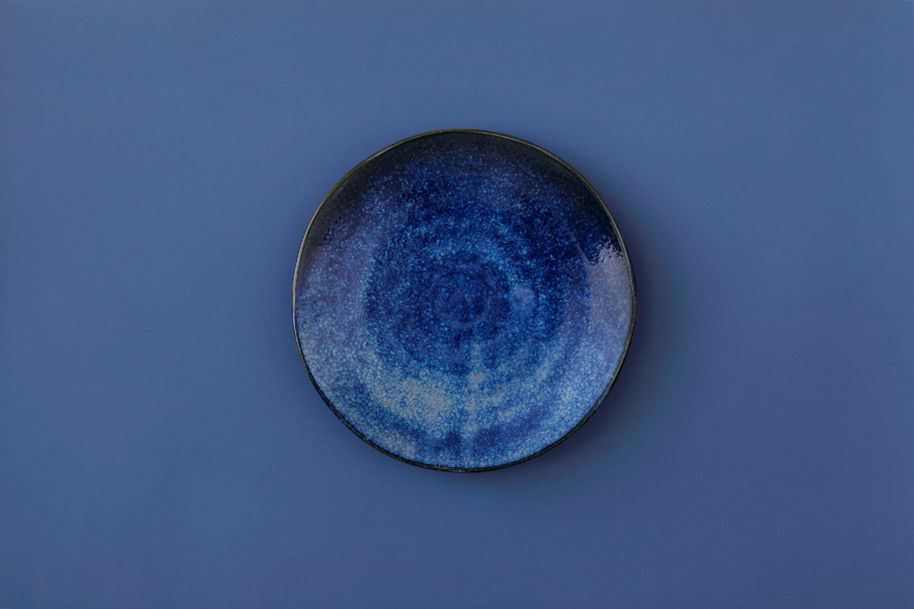 Palmer Bord Kiryu 25,5 см Porselein Blauw 