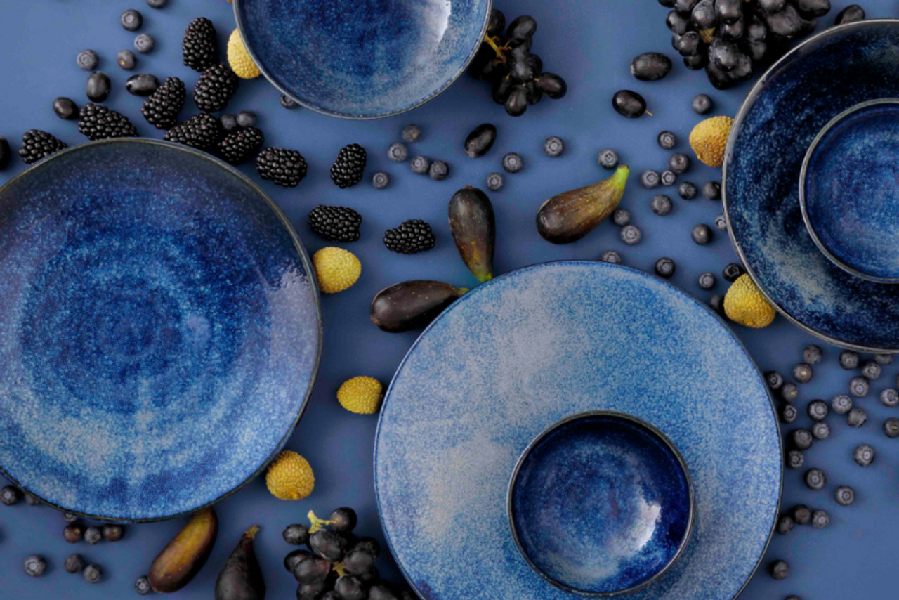 Palmer Bord Kiryu 27,5 см Porselein Blauw 