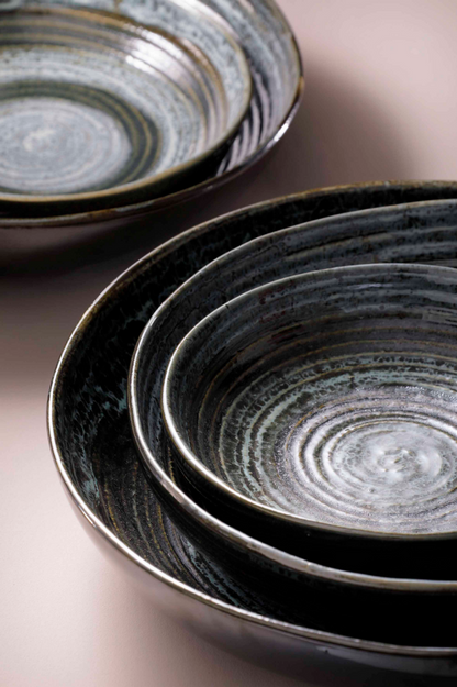 Palmer Bord diep coupe Металлик 22 см Керамическая керамика Серебристый 