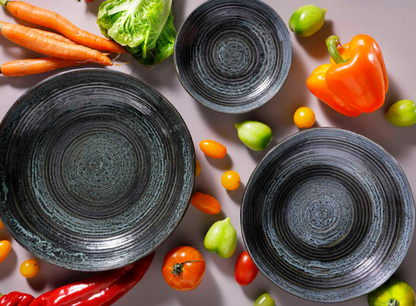 Palmer Bord diep coupe Металлик 26 см Керамогранит Серебристый 