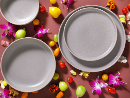 Palmer Schaal Супесчаный суглинок 16 см 50 мл Керамогранит Grijs 