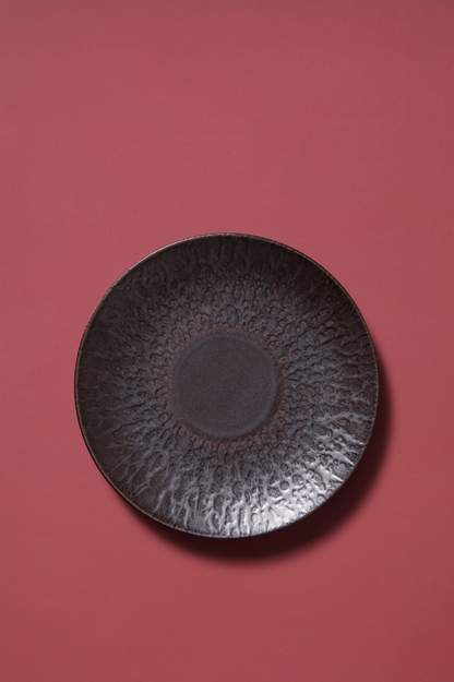 Тарелка-купе Palmer Ruston 27 см, керамогранит, коричневый 