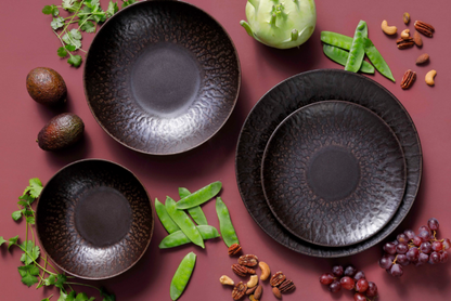 Palmer Bord diep coupe Ruston 22 cm Stoneware Bruin 