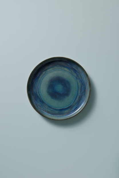 Тарелка Palmer Miami 22 см, керамогранит, зеленый 