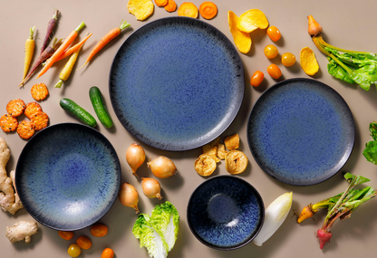 Palmer Schaal Tama 15 см Керамогранит Blauw 