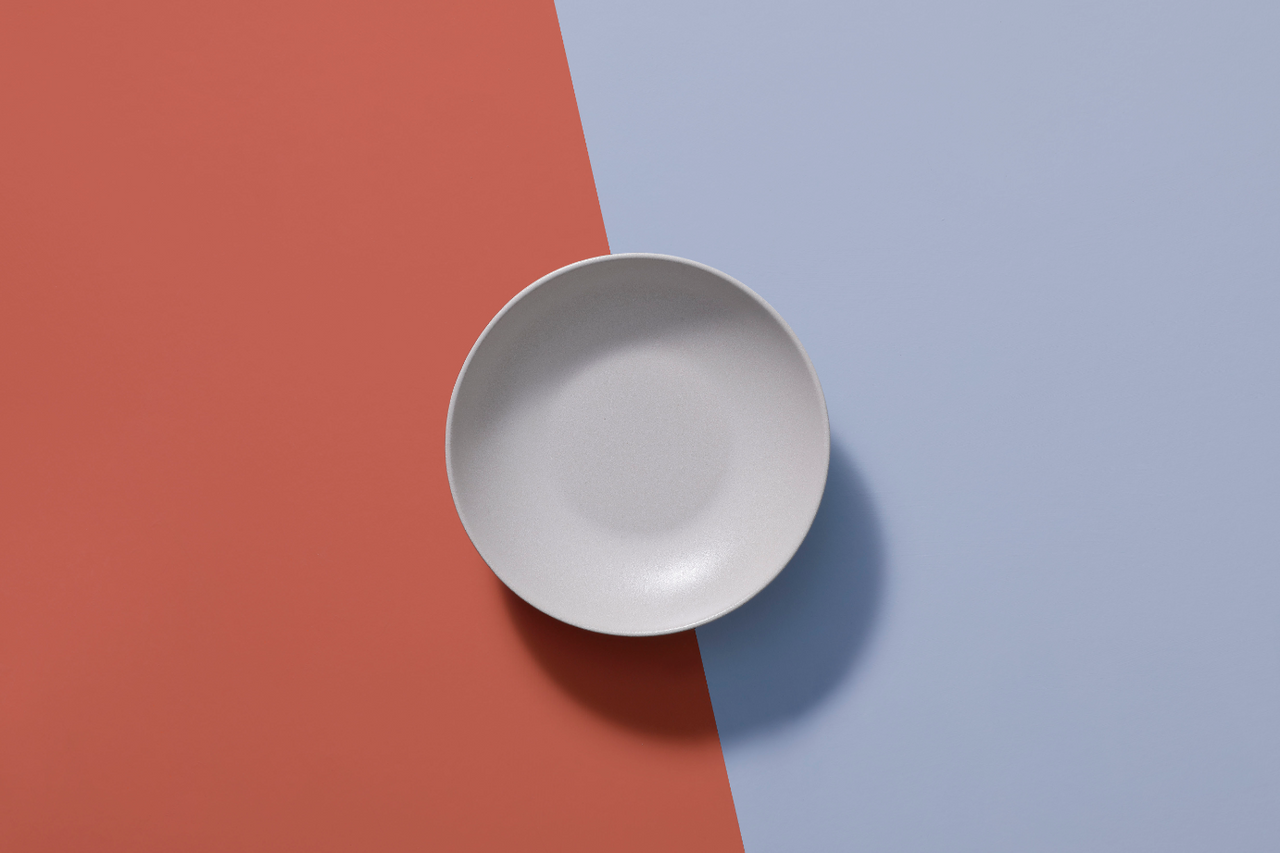 Mammoet Bord diep Spirit 21.5 cm Stoneware Wit