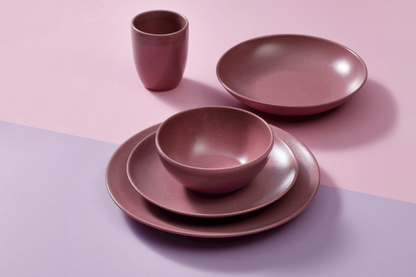 Mammoet Bord diep Spirit 21.5 cm Stoneware Rood