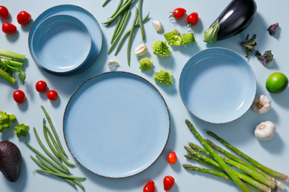 Palmer Schaal Antigo 15 см 47 кл Porselein Lichtblauw 