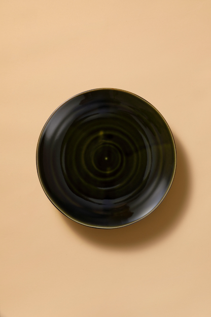 Palmer Bord Midori 25,5 см Porselein Groen 