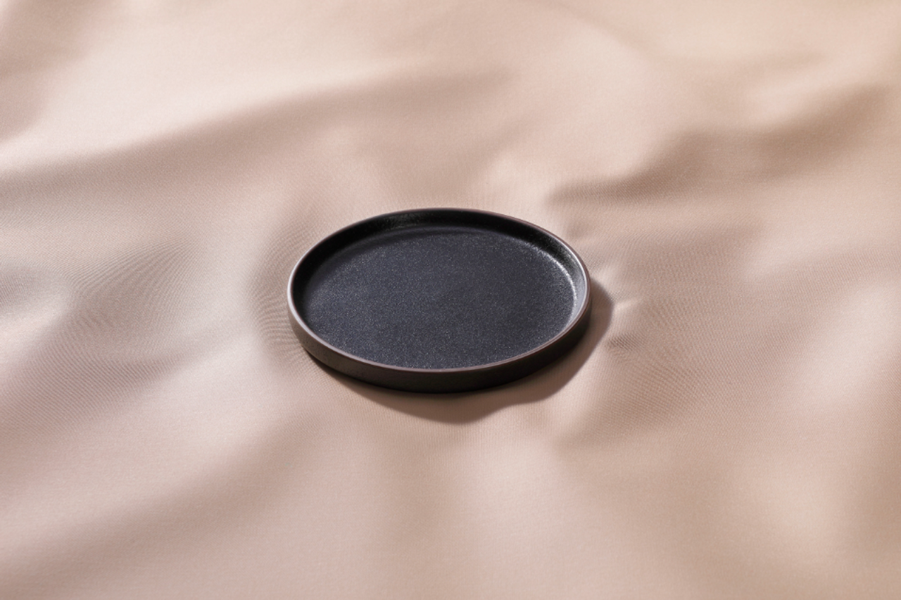 Тарелка Maastricht Porselein низкая Cafe Noir 15 см Черный 