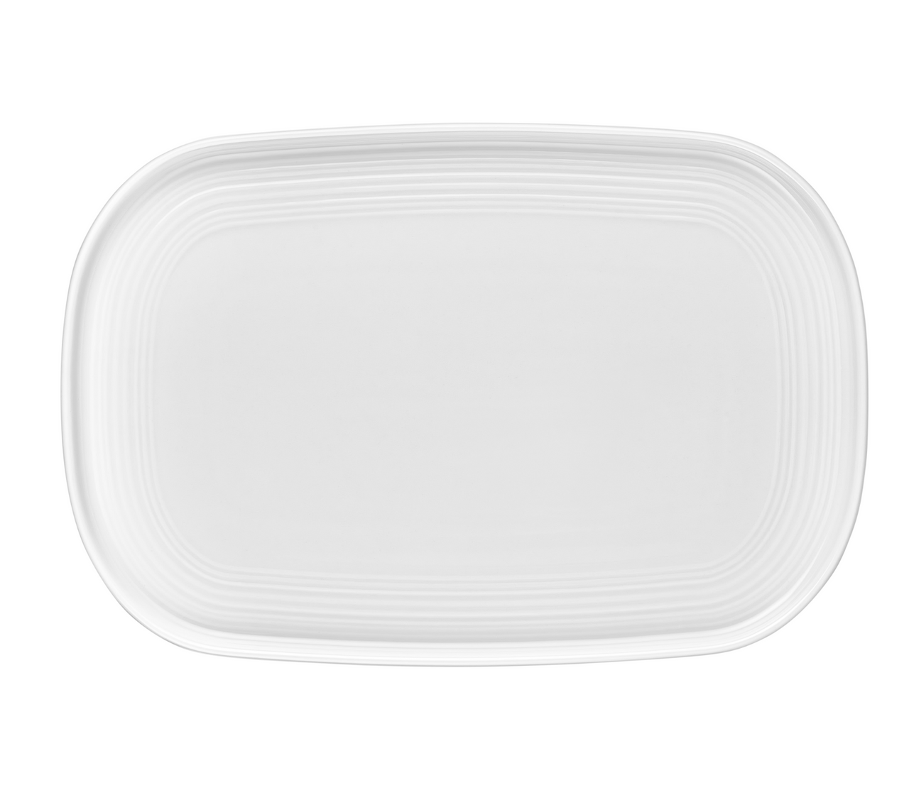 By Bone Bord Helix White 34 x 23 cm Porselein Wit 
