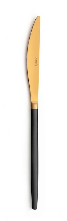 amefa-tafelmes-soprano-23-cm-13-0-18-10-zwart-goud-1-stuk_